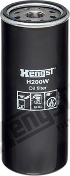 Hengst Filter H200W - Yağ filtri furqanavto.az