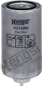 Hengst Filter H215WK - Yanacaq filtri furqanavto.az