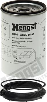 Hengst Filter H7091WK30 D199 - Yanacaq filtri furqanavto.az