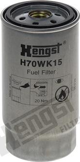 Hengst Filter H70WK15 - Yanacaq filtri furqanavto.az