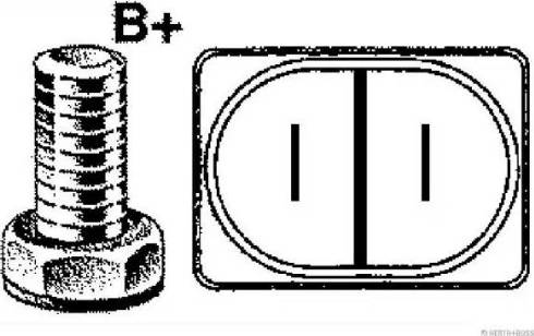Herth+Buss Elparts 32043941 - Alternator furqanavto.az