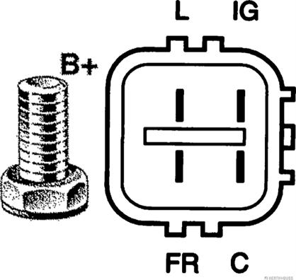 Herth+Buss Jakoparts J5118026 - Alternator furqanavto.az