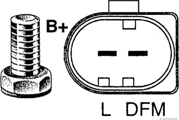 Herth+Buss Jakoparts J5111111 - Alternator furqanavto.az