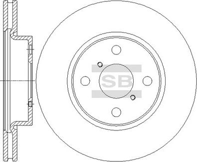 Hi-Q SD4620 - Əyləc Diski furqanavto.az