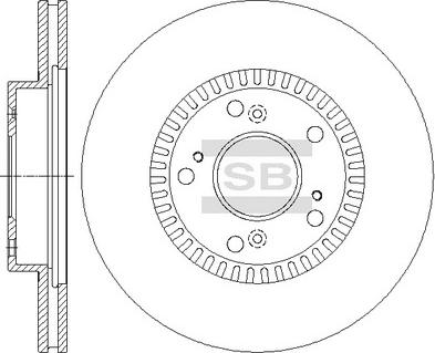 Blue Print ADH24385C - Əyləc Diski furqanavto.az