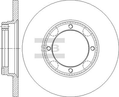 Hi-Q SD4339 - Əyləc Diski furqanavto.az