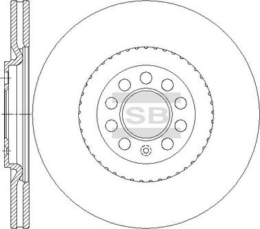 Hi-Q SD5439 - Əyləc Diski furqanavto.az