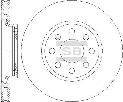 Hi-Q SD5505 - Əyləc Diski furqanavto.az