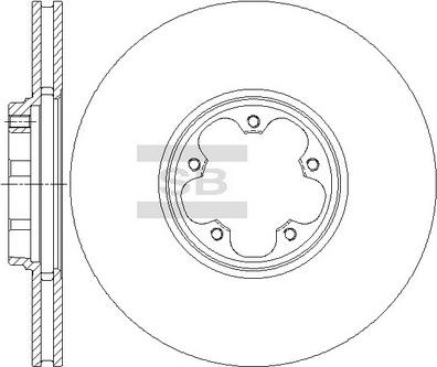 Hi-Q SD5331 - Əyləc Diski furqanavto.az