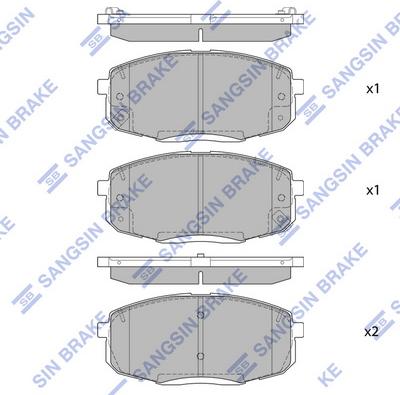 Hi-Q SP4098 - Nakladka qabaq HiQ SP4098 HYUNDAI CRETA 16- furqanavto.az