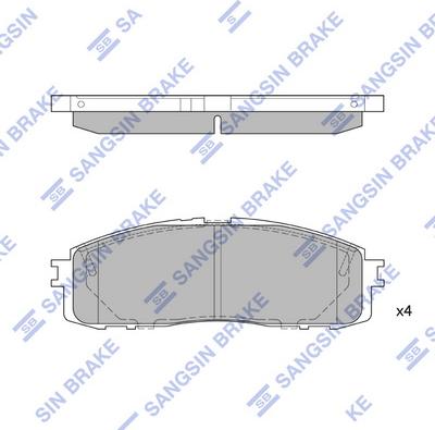 EBC Brakes DP608 - Əyləc altlığı dəsti, əyləc diski furqanavto.az