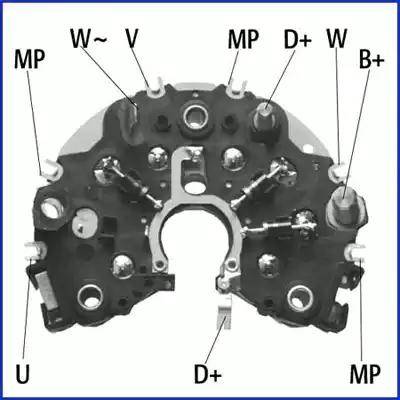 Hitachi 139451 - Düzləşdirici, alternator furqanavto.az