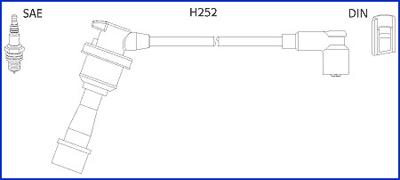 Hitachi 134480 - Alovlanma kabeli dəsti furqanavto.az