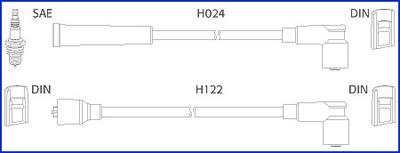 Hitachi 134347 - Alovlanma kabeli dəsti furqanavto.az
