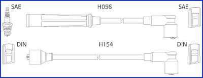 Hitachi 134366 - Alovlanma kabeli dəsti furqanavto.az