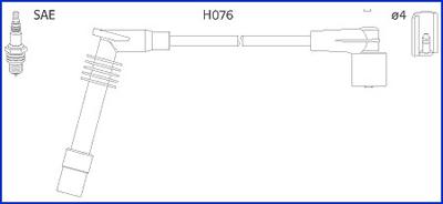 Hitachi 134251 - Alovlanma kabeli dəsti furqanavto.az
