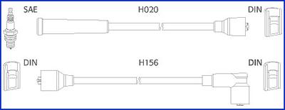 Hitachi 134227 - Alovlanma kabeli dəsti furqanavto.az