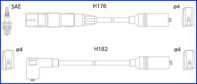 Hitachi 134790 - Alovlanma kabeli dəsti furqanavto.az