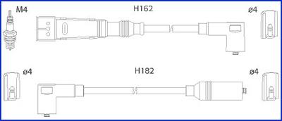 Hitachi 134704 - Alovlanma kabeli dəsti furqanavto.az