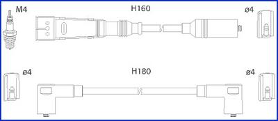 Hitachi 134705 - Alovlanma kabeli dəsti furqanavto.az