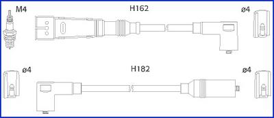 Hitachi 134703 - Alovlanma kabeli dəsti www.furqanavto.az