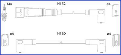 Hitachi 134711 - Alovlanma kabeli dəsti furqanavto.az