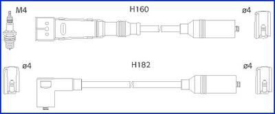 Hitachi 134717 - Alovlanma kabeli dəsti furqanavto.az