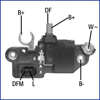 Hitachi 130570 - Gərginlik tənzimləyicisi, alternator furqanavto.az