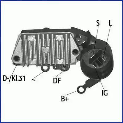 Hitachi 132975 - Gərginlik tənzimləyicisi, alternator furqanavto.az