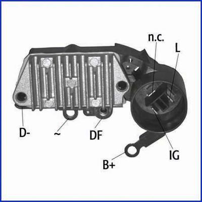 Hitachi 132976 - Gərginlik tənzimləyicisi, alternator furqanavto.az