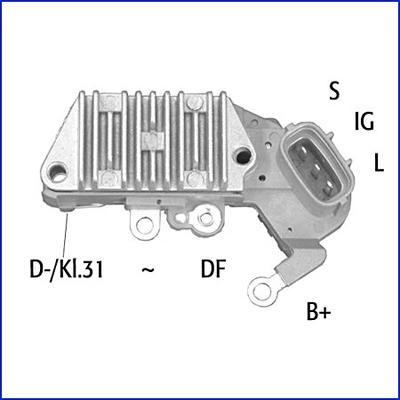 Hitachi 132890 - Gərginlik tənzimləyicisi, alternator furqanavto.az