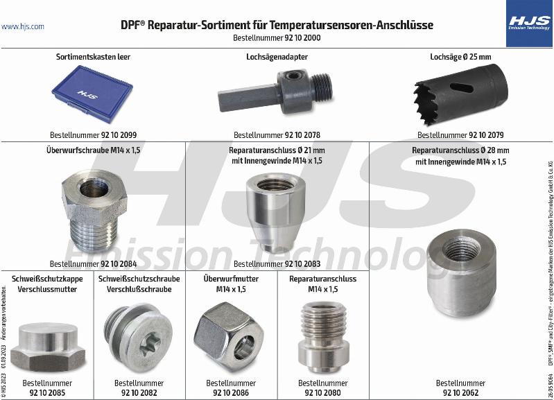 HJS 92 10 2000 - Weld-On Bung, işlənmiş temperatur sensoru furqanavto.az