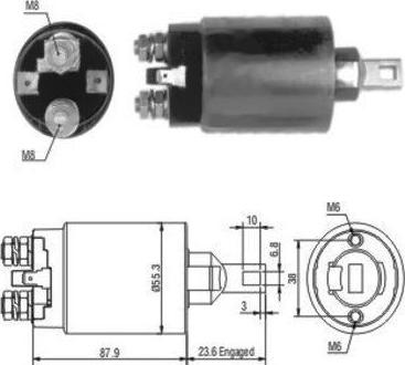 Hoffer 46024 - Solenoid açarı, başlanğıc furqanavto.az