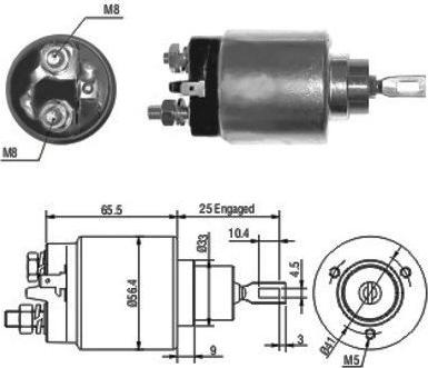 Hoffer 46074 - Solenoid açarı, başlanğıc furqanavto.az