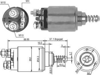 Hoffer 46192 - Solenoid açarı, başlanğıc furqanavto.az