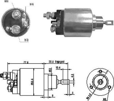 Hoffer 46130 - Solenoid açarı, başlanğıc furqanavto.az