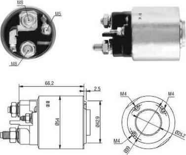 Hoffer 46131 - Solenoid açarı, başlanğıc furqanavto.az