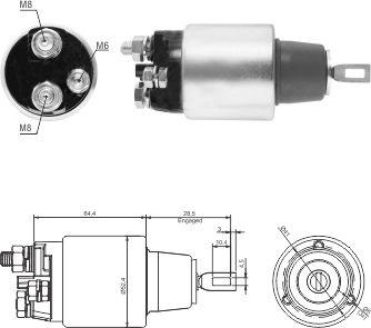 Hoffer 46313 - Solenoid açarı, başlanğıc furqanavto.az