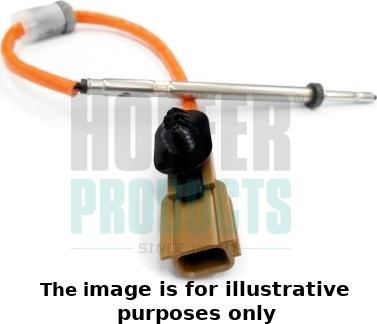 Hoffer 7451900E - Sensor, işlənmiş qazın temperaturu furqanavto.az