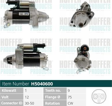 Hoffer H5040600 - Başlanğıc furqanavto.az