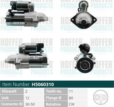 Hoffer H5060310 - Başlanğıc furqanavto.az