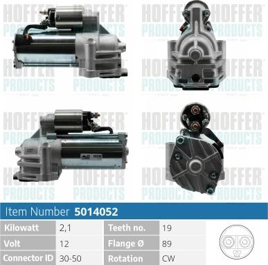 Hoffer H5014052 - Başlanğıc furqanavto.az