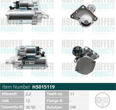 Hoffer H5015119 - Başlanğıc furqanavto.az