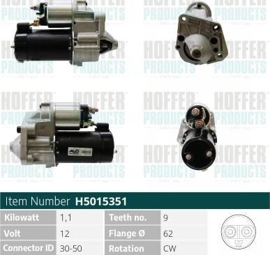 Hoffer H5015351 - Başlanğıc furqanavto.az