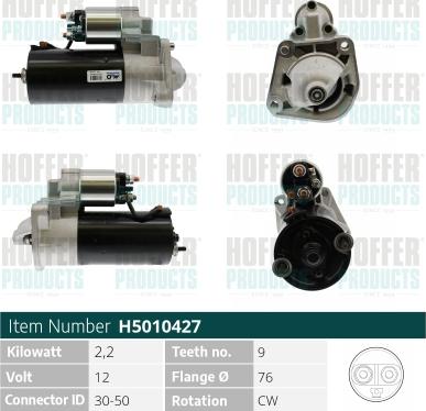 Hoffer H5010427 - Başlanğıc furqanavto.az