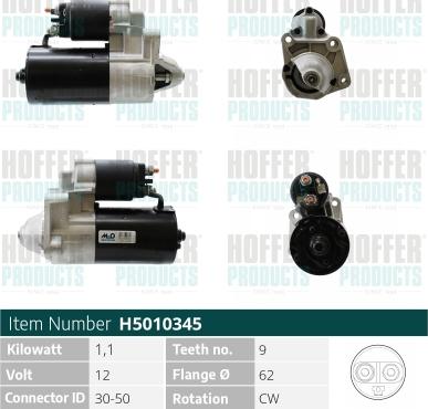 Hoffer H5010345 - Başlanğıc furqanavto.az