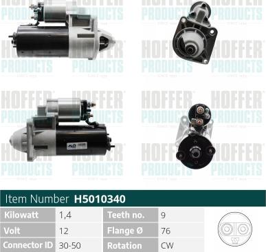 Hoffer H5010340 - Başlanğıc furqanavto.az