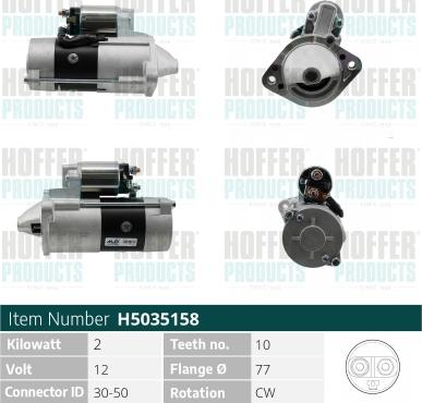 Hoffer H5035158 - Başlanğıc furqanavto.az