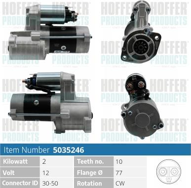 Hoffer H5035246 - Başlanğıc furqanavto.az