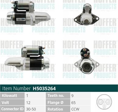 Hoffer H5035264 - Başlanğıc furqanavto.az